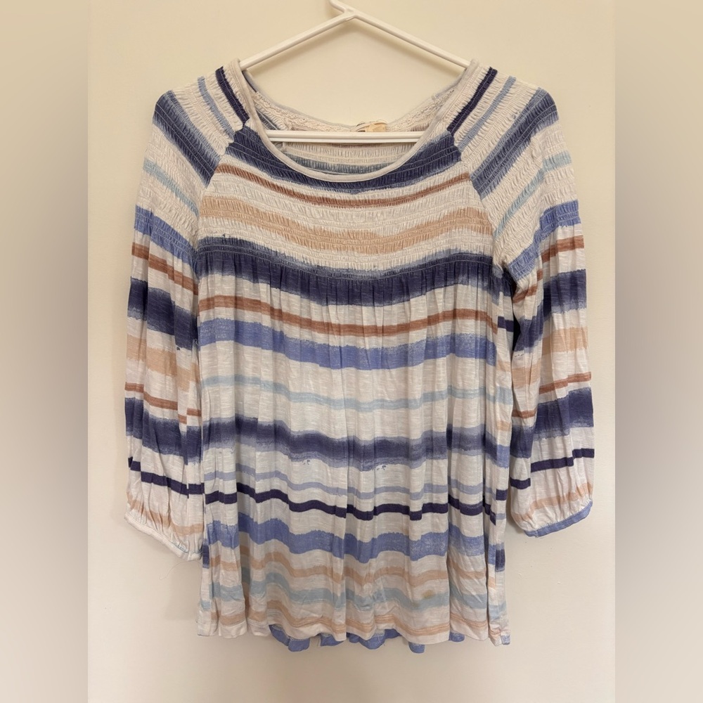 Meadow Rue Multicolor Striped Top